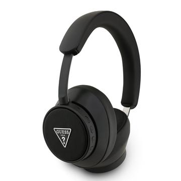 Saffiano Triangle Logo ENC Wireless Headphone - Black