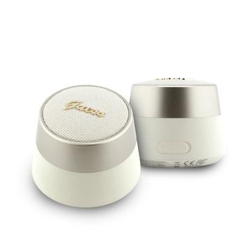 Guess Script Metal Logo Bluetooth Speaker 5W - Gold