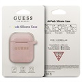 Guess AirPods / AirPods 2 Silicone Case - Pink