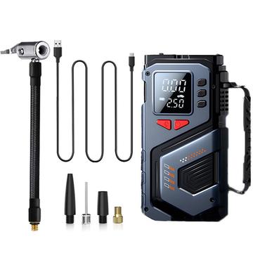 H06 Emergency Car Jump Starter and Tire Inflator with SOS Light & Flashlight