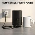 H1 Desktop Air Purifier with Negative Ion and HEPA Filter - Black