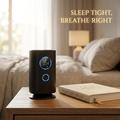 H1 Desktop Air Purifier with Negative Ion and HEPA Filter - Black