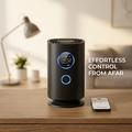 H1 Desktop Air Purifier with Negative Ion and HEPA Filter - Black