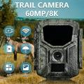 H2W 8K WiFi Trail Camera with Solar Panel - Camouflage
