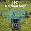 H2W 8K WiFi Trail Camera with Solar Panel - Camouflage