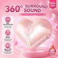 H5 Transformable Heart Shape Bluetooth Speaker 5W - Pink
