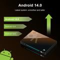 H96 MAX M9S Android 14 TV Box - 4GB/32GB, 8K Video Decoding