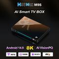 H96 MAX M9S Android 14 TV Box - 4GB/32GB, 8K Video Decoding