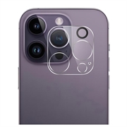 iPhone 15 Pro/15 Pro Max HD Camera Lens Tempered Glass Protector - Clear