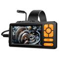 HD813 1m Industrial Borescope/Endoscope with 4.3" IPS Screen, 1080P, 8mm Lens - Black