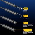 HD813 2m Industrial Borescope/Endoscope with 4.3" IPS Screen, 1080P, 8mm Lens - Black