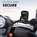 HL-159 Waterproof Motorcycle/Bike Phone Holder - 4.7"-6.8" - Black