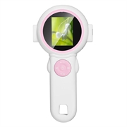 HM020J Kids Digital Magnifier / Mini Microscope & Camera - Pink