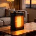 HQ29-290B 1500W PTC Ceramic Desktop Heater with Oscillation - Black