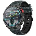 HT33 Health Monitoring Bluetooth Smartwatch with Danish Language - 1.7" IPS Display - Camouflage