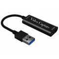 HU-02 HDMI to USB 3.0 Video Capture Card / Streaming Adapter - Black
