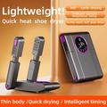 HXQ-02 360 Circulation Foldable Electric Shoe Dryer 150W - Grey