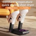 HXQ-02 360 Circulation Foldable Electric Shoe Dryer 150W - Grey