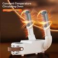 HXQ-07 Foldable Shoe Dryer with Smart Timer - 130W - White