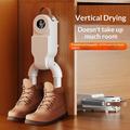 HXQ-07 Foldable Shoe Dryer with Smart Timer - 130W - White