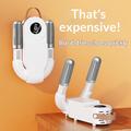 HXQ-07 Foldable Shoe Dryer with Smart Timer - 130W - White