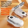 HXQ-07 Foldable Shoe Dryer with Smart Timer - 130W - White