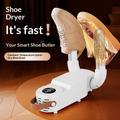 HXQ-07 Foldable Shoe Dryer with Smart Timer - 130W - White