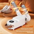 HXQ-07 Foldable Shoe Dryer with Smart Timer - 130W - White