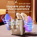 HXQ-10 6-Arm Shoe Dryer with LED Touch Timer - 200W