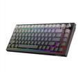 HXSJ X81 81-Key Tri-Mode Mechanical Keyboard - Black
