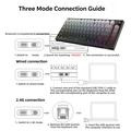 HXSJ X81 81-Key Tri-Mode Mechanical Keyboard - Black