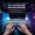 HXSJ X81 81-Key Tri-Mode Mechanical Keyboard - Black