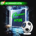 HY300F Football Shape Portable Projector - WiFi 6, Android 14 - White / Black