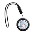 HZ02 1.48" Smart Display Badge - Bluetooth 5.0, GIF/Video Support, RGB Effects - Black