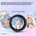 HZ02 1.48" Smart Display Badge - Bluetooth 5.0, GIF/Video Support, RGB Effects - Black