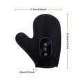 Hand Massager Glove with Red Light & Heat - 24 LED Beads, 3 Vibration Modes & LCD Controller