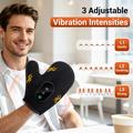Hand Massager Glove with Red Light & Heat - 24 LED Beads, 3 Vibration Modes & LCD Controller