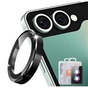 Samsung Galaxy Z Flip8 Hat Prince Camera Lens Tempered Glass Protector - Black