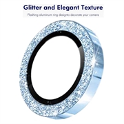Samsung Galaxy Z Fold8 Hat Prince Glitter Camera Lens Protector - Blue