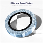 Samsung Galaxy Z Fold8 Hat Prince Glitter Camera Lens Protector - Blue