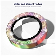 Samsung Galaxy Z Fold8 Hat Prince Glitter Camera Lens Protector - Colorful