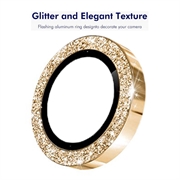 Samsung Galaxy Z Fold8 Hat Prince Glitter Camera Lens Protector - Gold