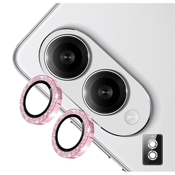 Samsung Galaxy Z Fold8 Hat Prince Glitter Camera Lens Protector - Pink