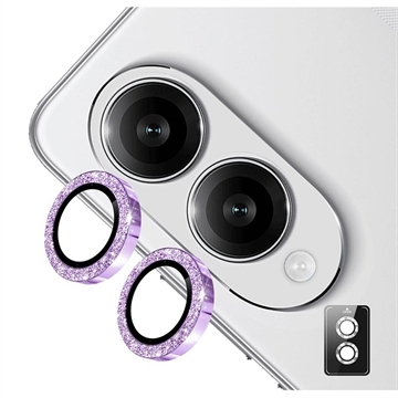 Samsung Galaxy Z Fold8 Hat Prince Glitter Camera Lens Protector - Purple