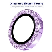 Samsung Galaxy Z Fold8 Hat Prince Glitter Camera Lens Protector - Purple