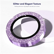 Samsung Galaxy Z Fold8 Hat Prince Glitter Camera Lens Protector - Purple