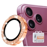iPhone 18 Pro/18 Pro Max Hat Prince Glitter Camera Lens Protector - Orange