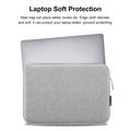 Haweel HWL7014 Slim Laptop Sleeve - 12.5"-13.5″ - Light Grey