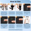 Heated Ankle Wrap / Electric Foot Warmer - 3000mAh - Black