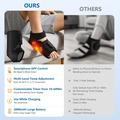 Heated Ankle Wrap / Electric Foot Warmer - 3000mAh - Black